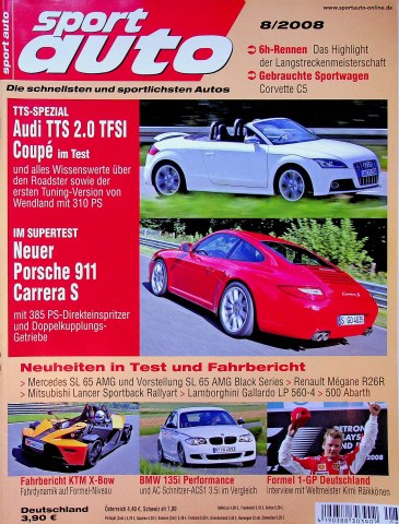 Deckblatt Sport Auto (08/2008)